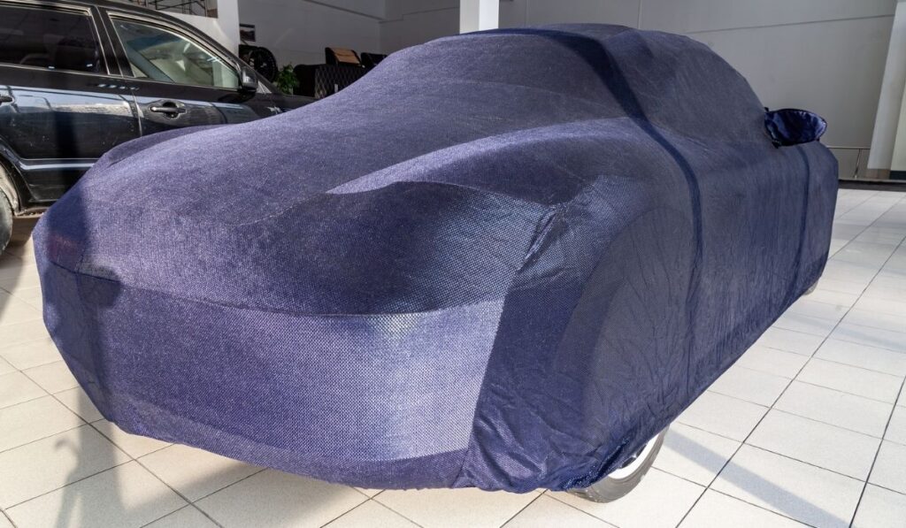 Protective cover awning for cars