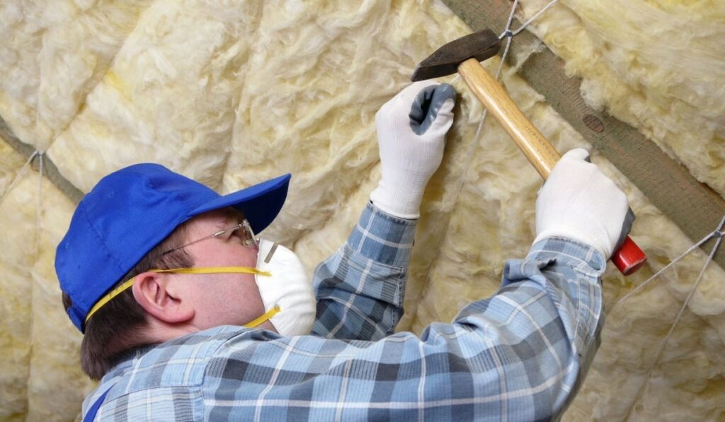 Attic thermal insulation