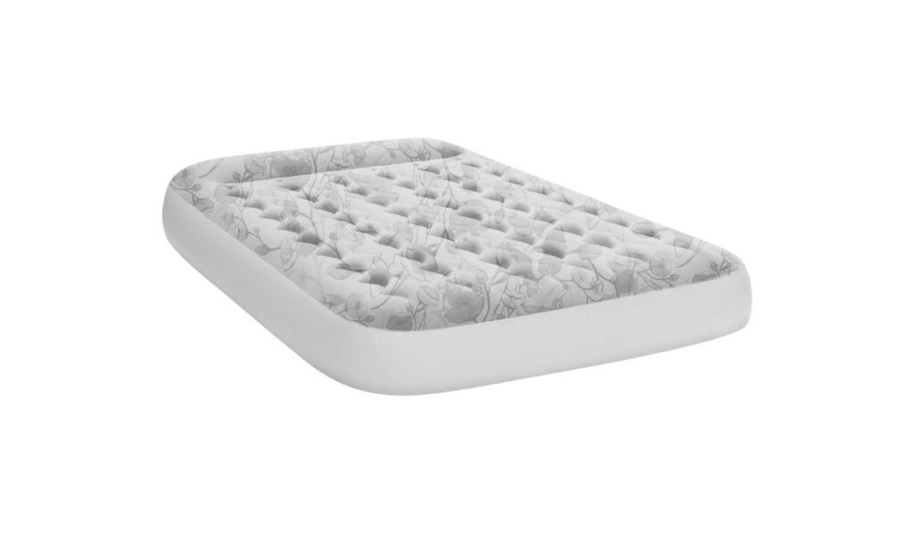 Air mattress isolated on white